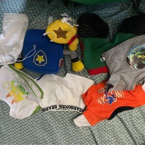 Build-A-Bear clothing and accessories bundle